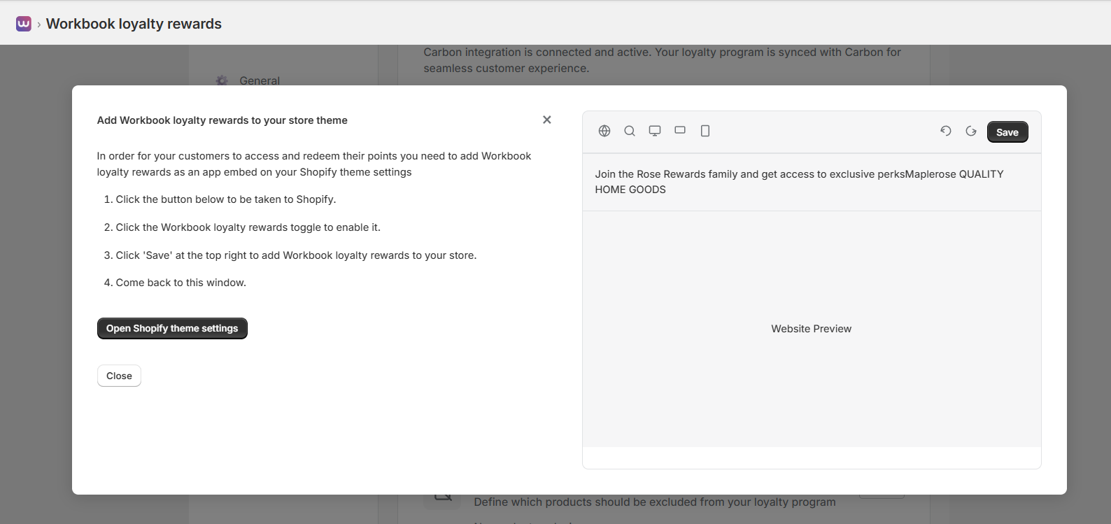 Add to Store Theme Instructions